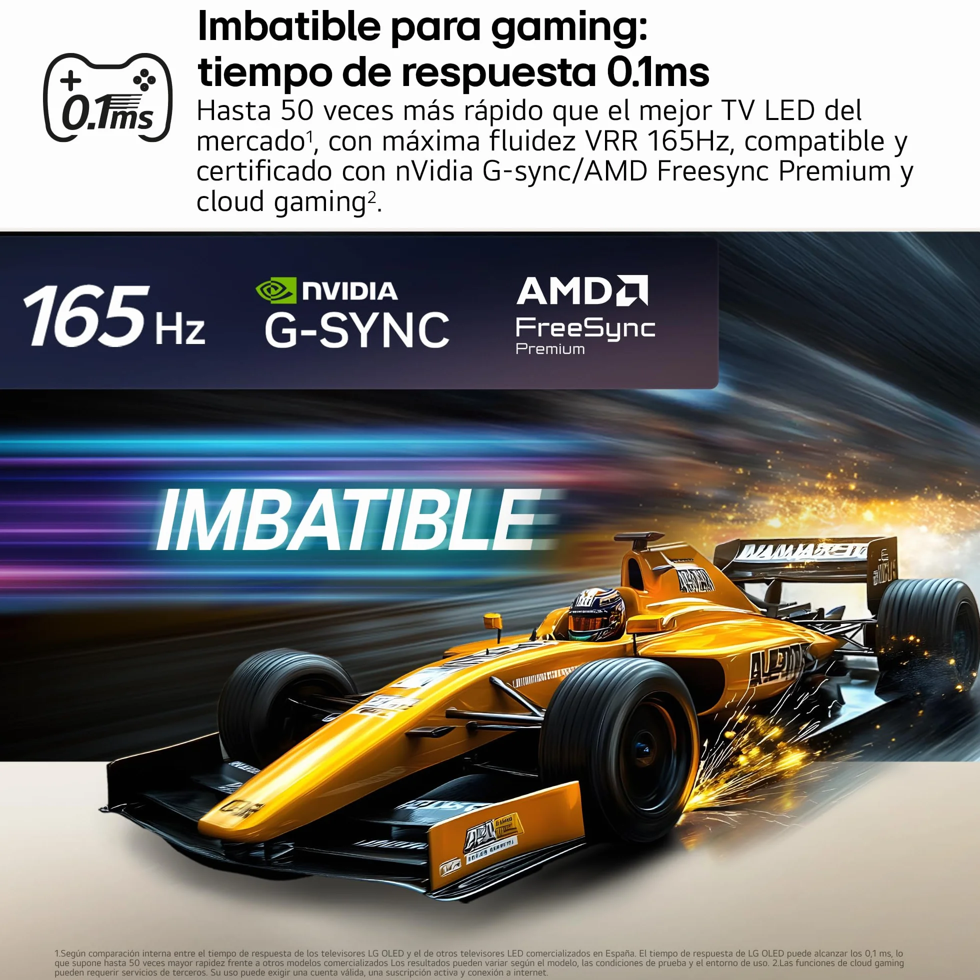 LG OLED55G64LW - TV 55", 4K OLED EVO AI G6, Smart TV, WebOS 26, Procesador α11 AI Gen3, VRR 165Hz, Reflection Free Premium Sin Reflejos, Dolby Vision y Atmos, Gris Oscuro Titán