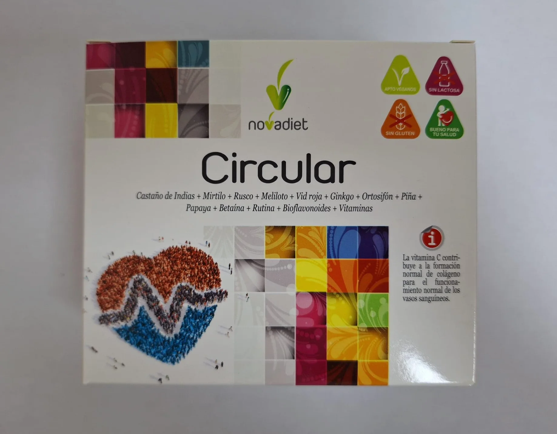 Pack 2 Unidades Circular 20 Viales Novadiet