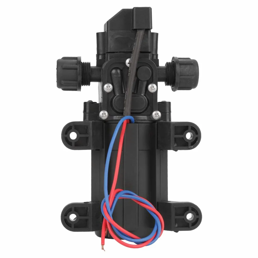 Bomba autocebante 12V 0,9MPa 6L/min 70W membrana alta presión para jardín riego
