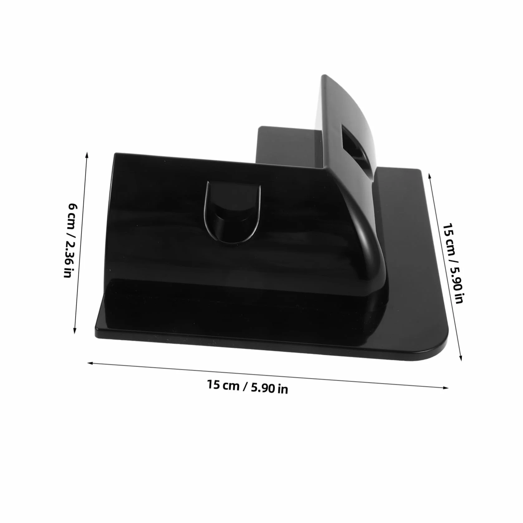 Soporte de Panel Solar para Autocaravana 4 Piezas Abs Negro | Montaje sin Perforación, para Panel Solar en Camper y Rv, Flujo de Aire Adecuado y Estructura Resistente