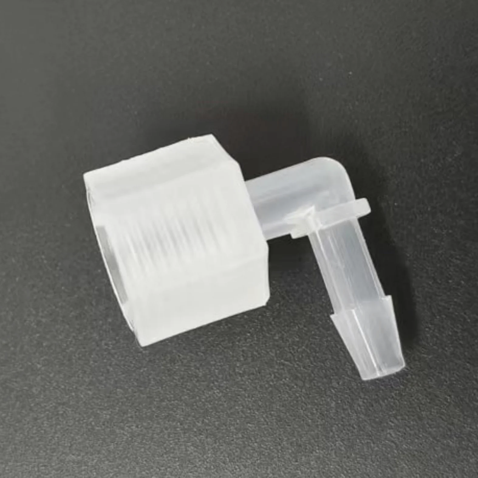 Accesorios de manguera de plástico 1/8NPT macho/hembra, conectores roscados para laboratorio y maquinaria de alimentos, paquete de 100