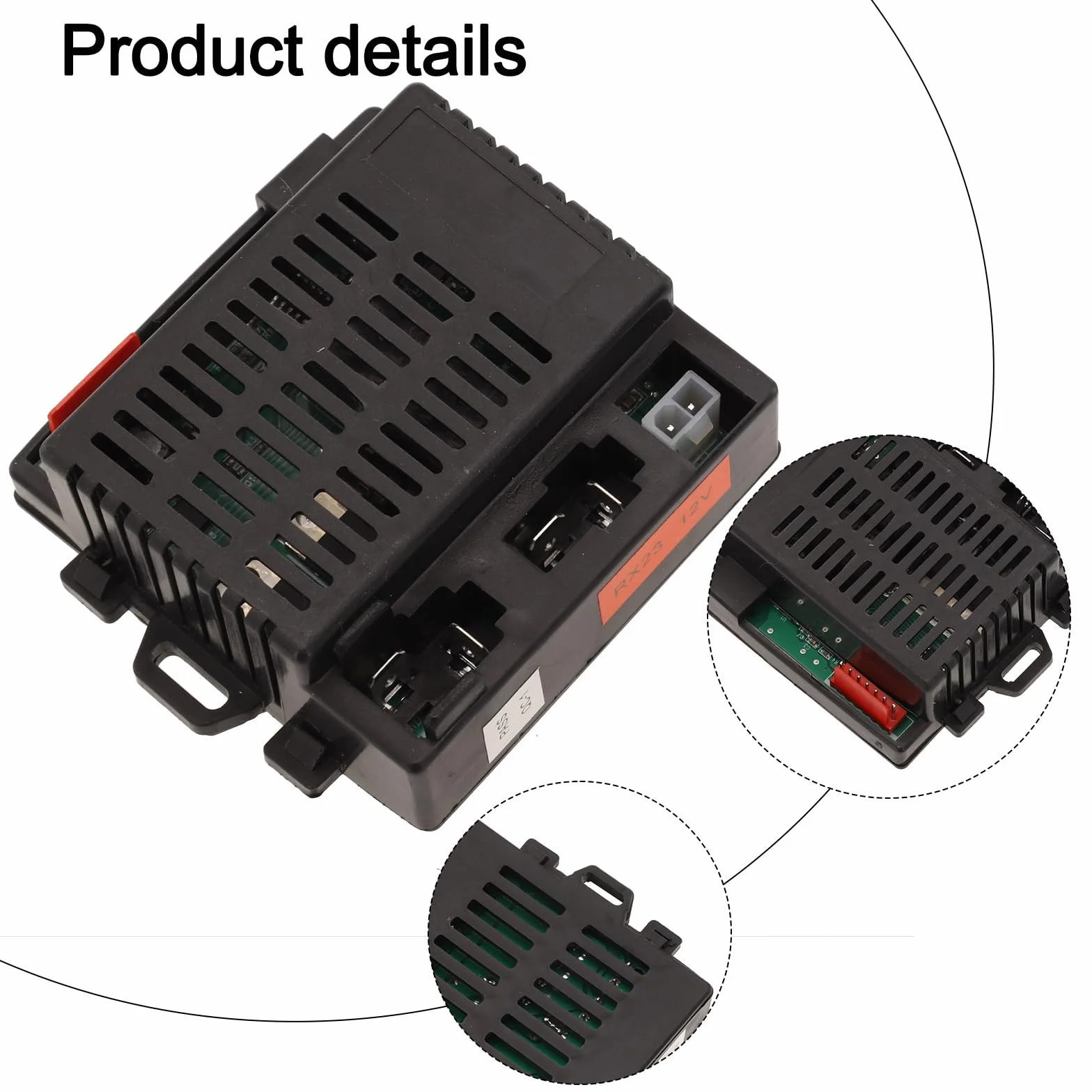 Weelye Mando a distancia receptor coche eléctrico niños 12V RX23 A juego completo