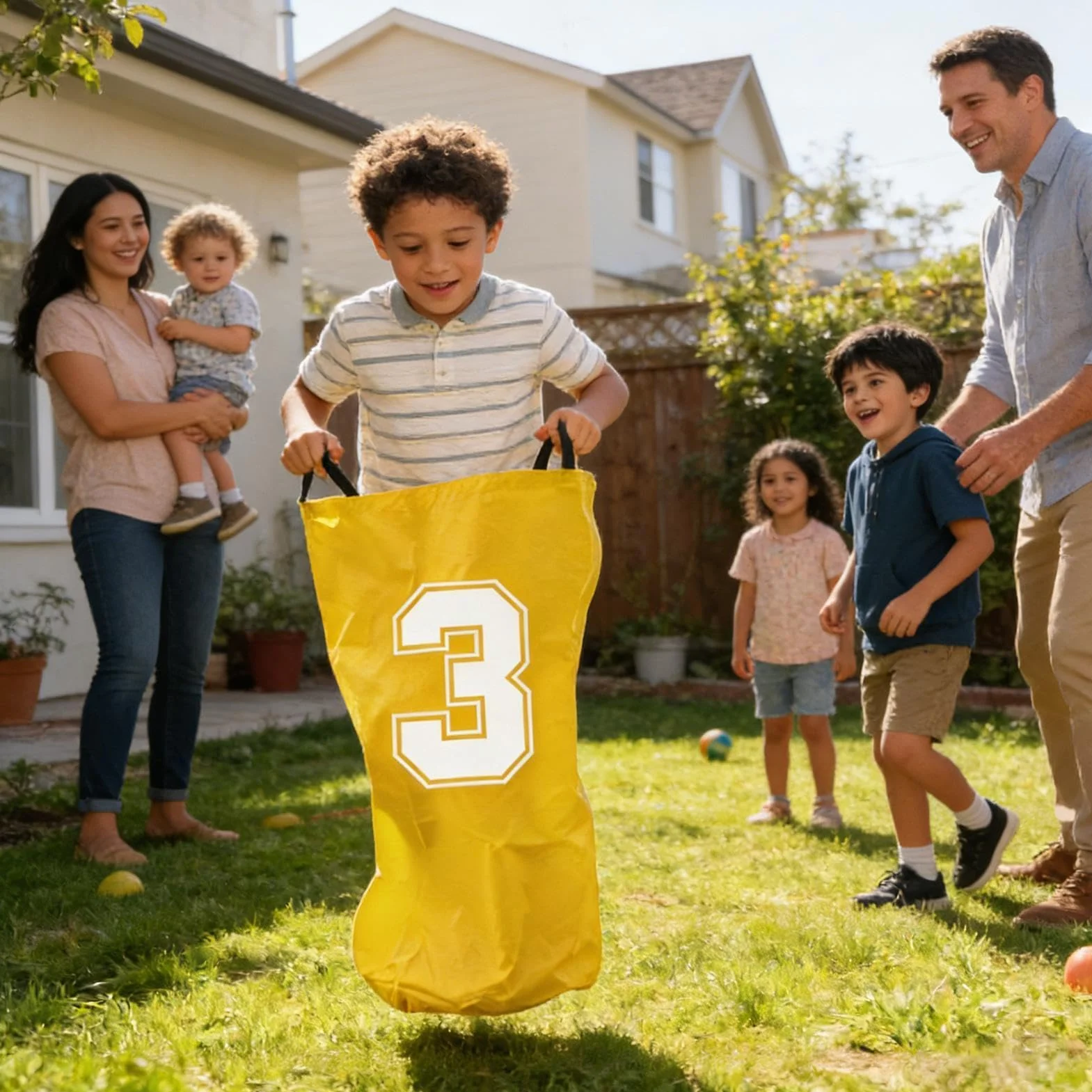 Bolsas De Carreras De Sacos De Patatas Numeradas - Juego De Carreras Al Aire Libre, Equipo Duradero para Césped