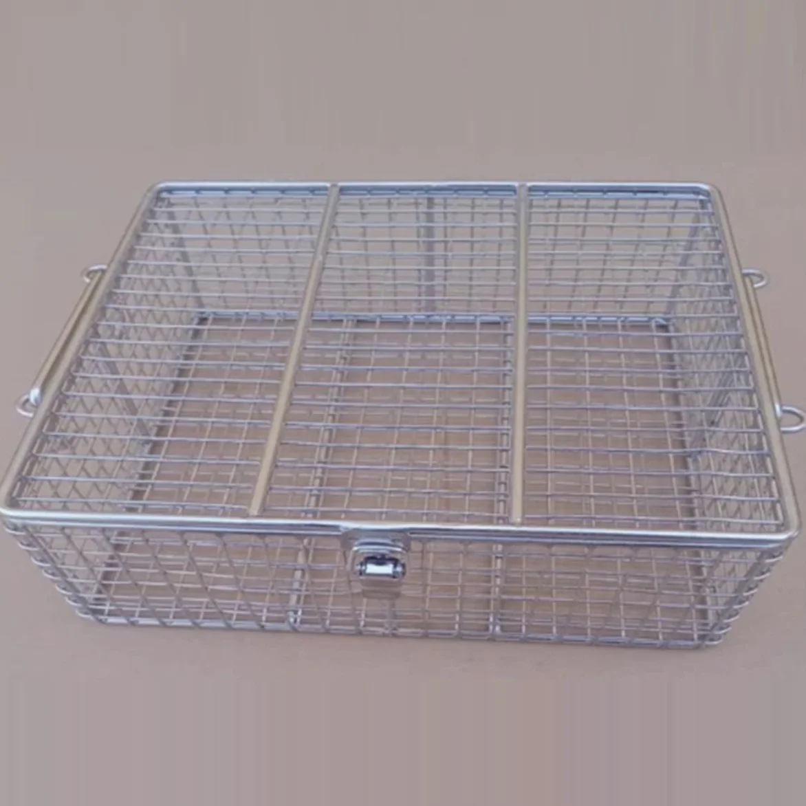 Caja de esterilización 304 de acero inoxidable para instrumentos, bandeja de desinfección de inmersión, herramienta de instrumentos quirúrgicos