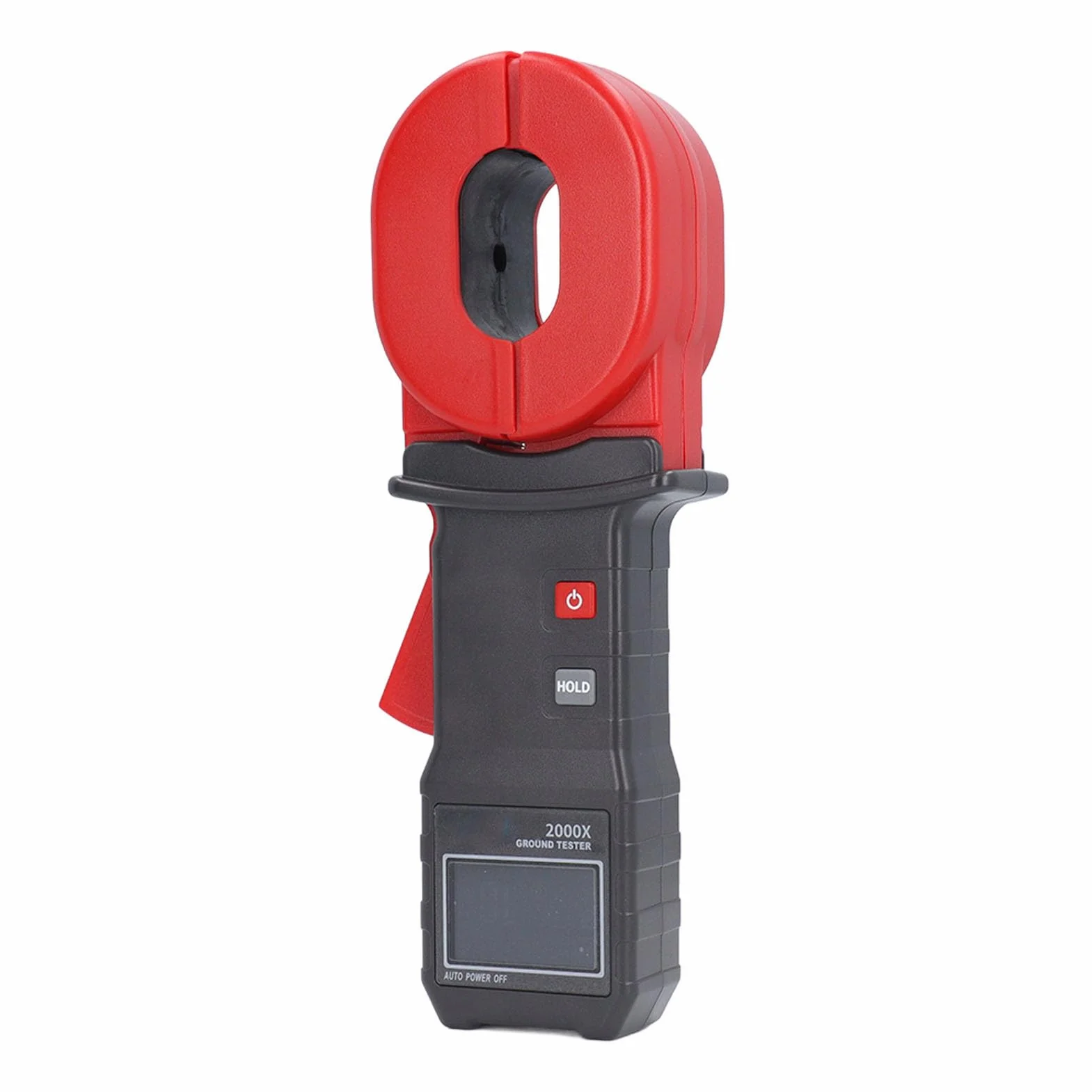 Medidor de tierra digital Medidor de alta precisión Pantalla LCD LCD Auto Rango de tierra Tester Earth Tester 0.01 500Ω Para ingenieros eléctricos Mantenimiento industrial