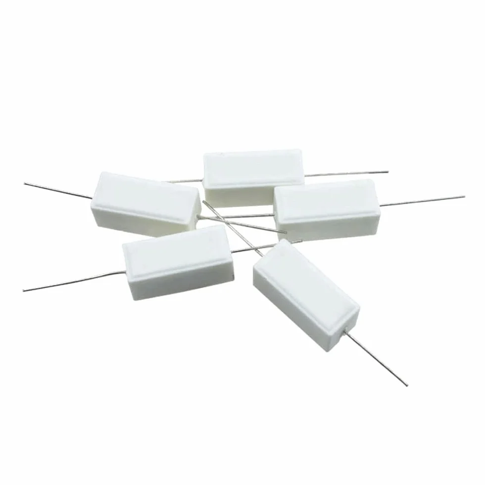 5W 5.1K Resistor de Cemento Cerámico 5% 10pcs