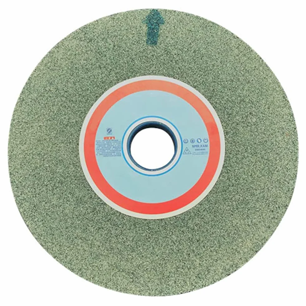 1 muela de Banco carburo silicio Verde 150 mm | Rueda abrasiva de carburo de silicio verde, orificio de 12,7mm, 16mm de grosor for afilar amoladora de banco(120 Grit)
