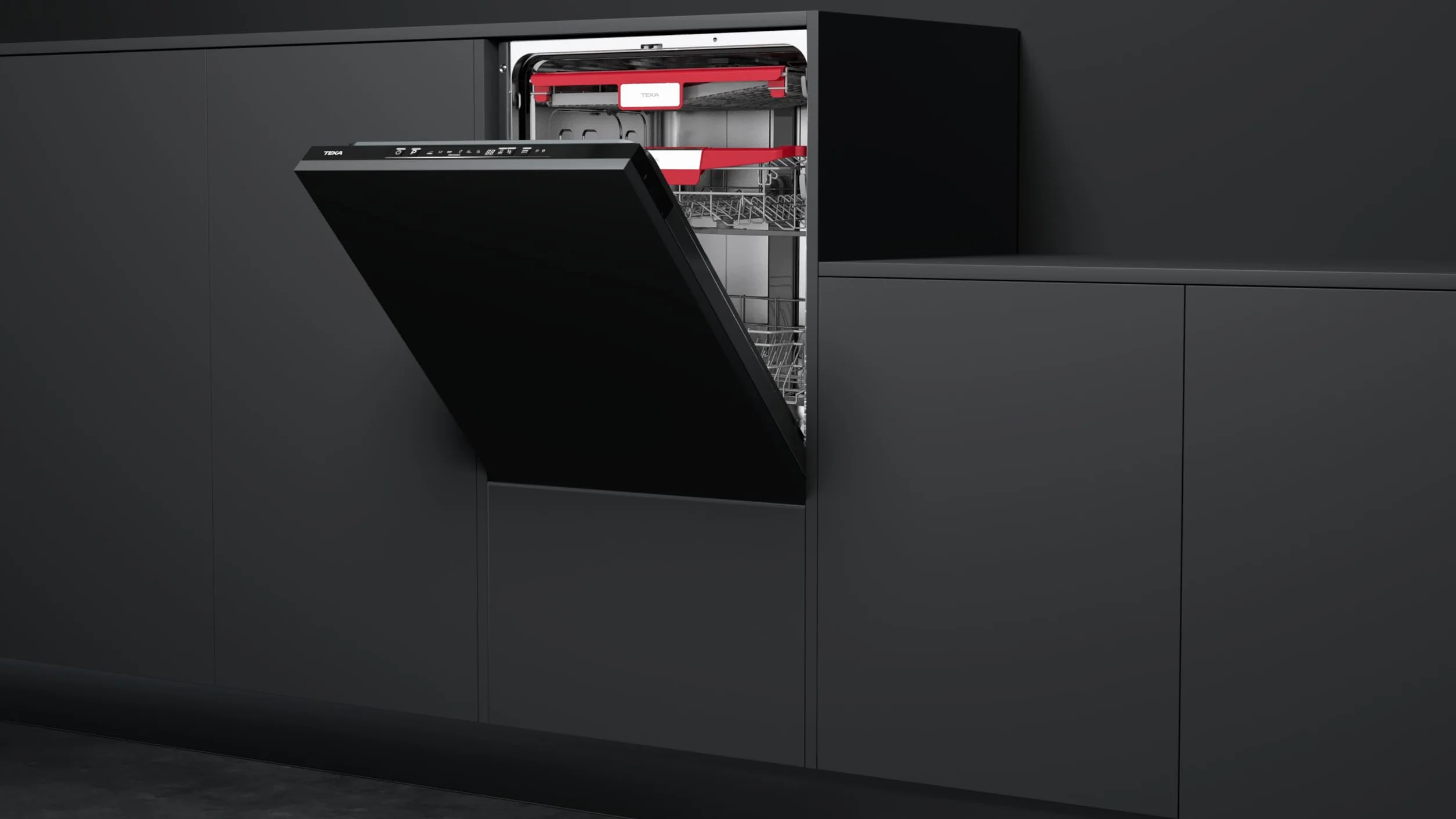 TEKA Lavavajillas Integrable 60 cm 14 Cubiertos Apertura Automática PremiumDry 6 Programas 5 Temperaturas