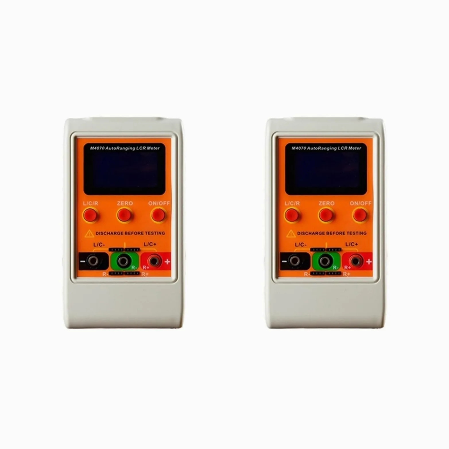 Medidor de Puente LCR de Rango automático, medidor de inductancia de capacitancia Digital Recargable LCD, Rango 100h 100MF 20MR