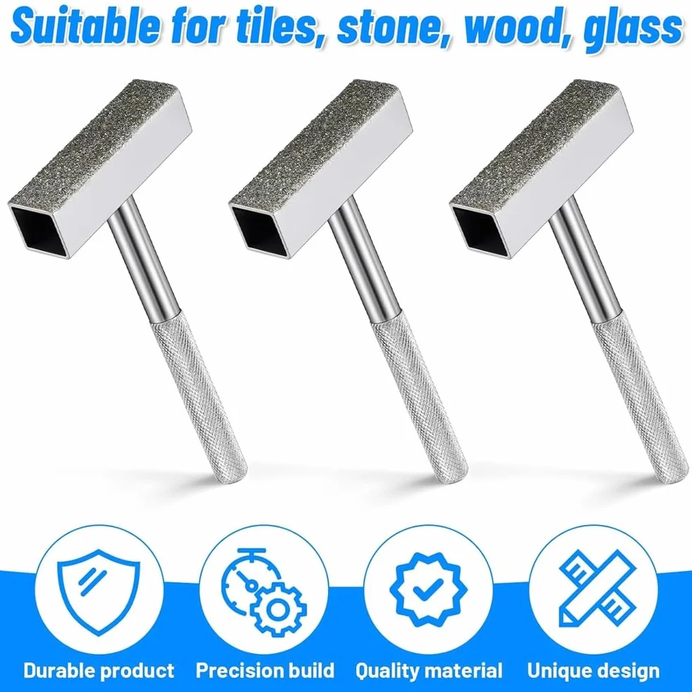 3 Herramientas para Rectificar Muelas Abrasivas, Rectificador de Piedra de Diamante para Rectificar y Restaurar Muelas Abrasivas.