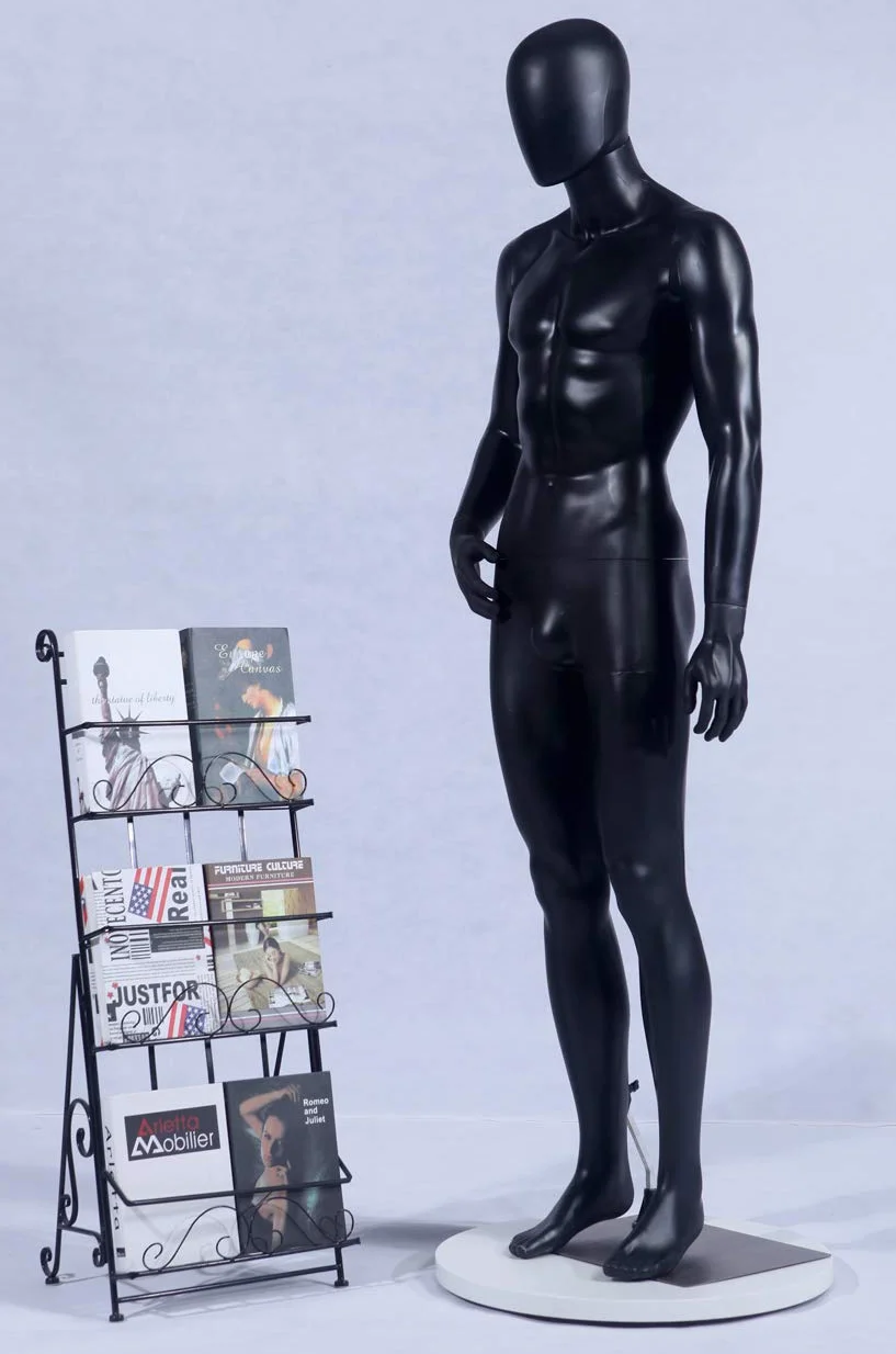 Maniquí Masculino Negro MC-1Black Móvil Mate - Maniquíes Hombre