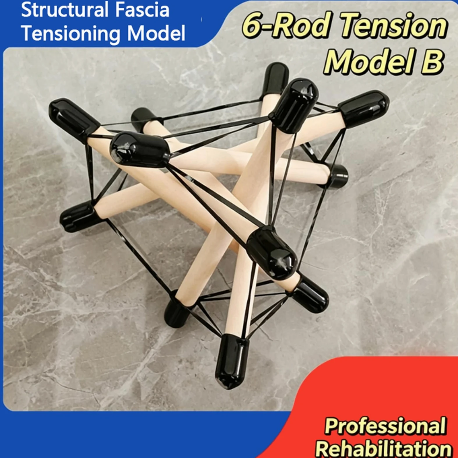 Modelo Integral de Tensión - Modelo de Rehabilitación Axial Dinámico - para Materiales Didácticos de Estructura Corporal de Tensión Fascial