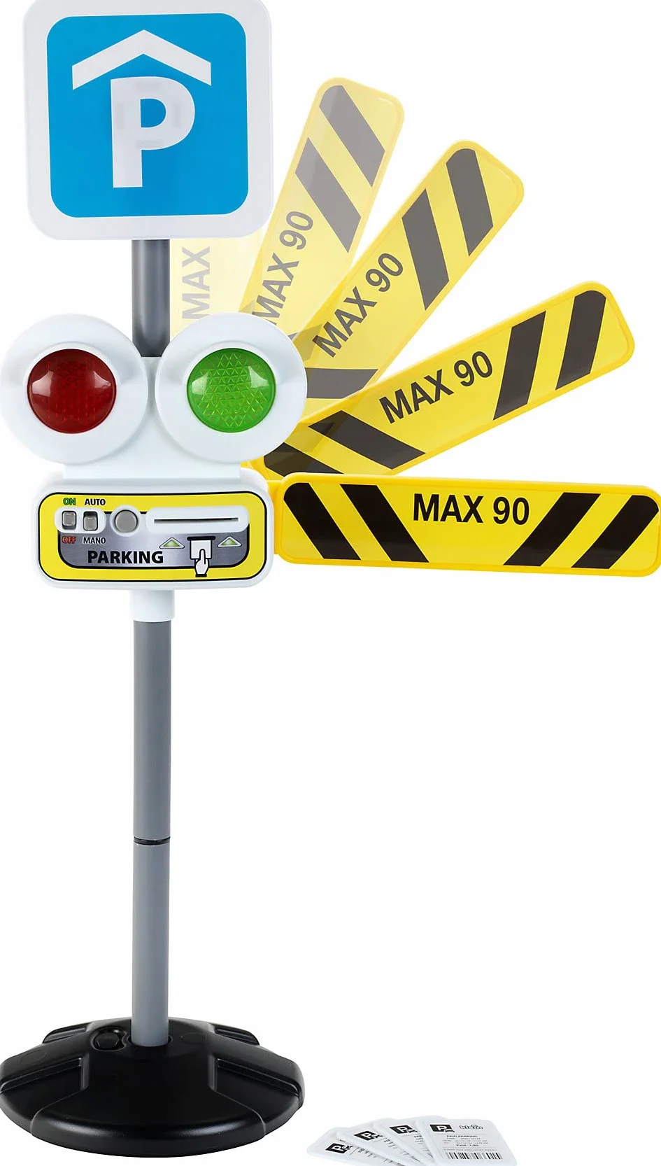 Theo Klein 2960 Parking Barrier with Automatic Traffic Light and Movable Barrier for Children 3+