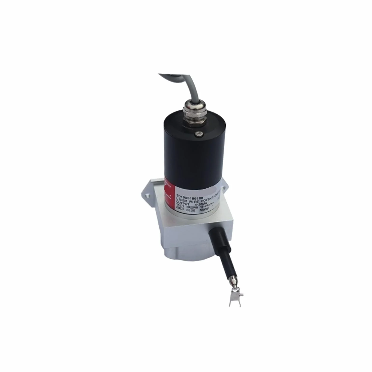 Sensor de Desplazamiento Lineal, Sensor de Desplazamiento de Cable, Codificador de Cable (Size: WEP50-1000-A1)