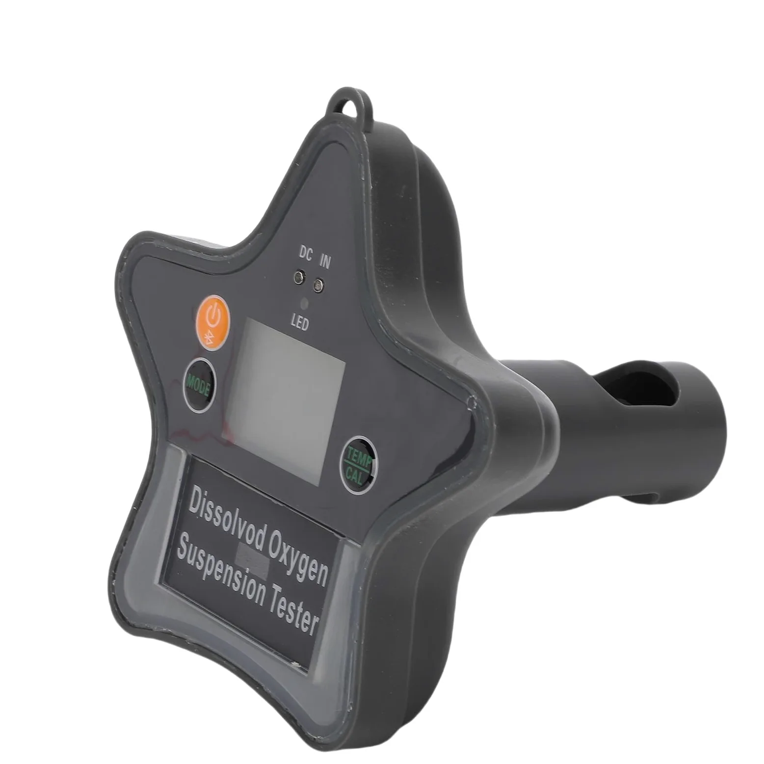 FTVOGUE Medidor Digital de Oxígeno Disuelto Probador de Temperatura DO de Metal y Plástico 0 a 20,00 Mg L BT Monitoreo de Aplicaciones Pantalla LED Compensación Automática de Temperatura para