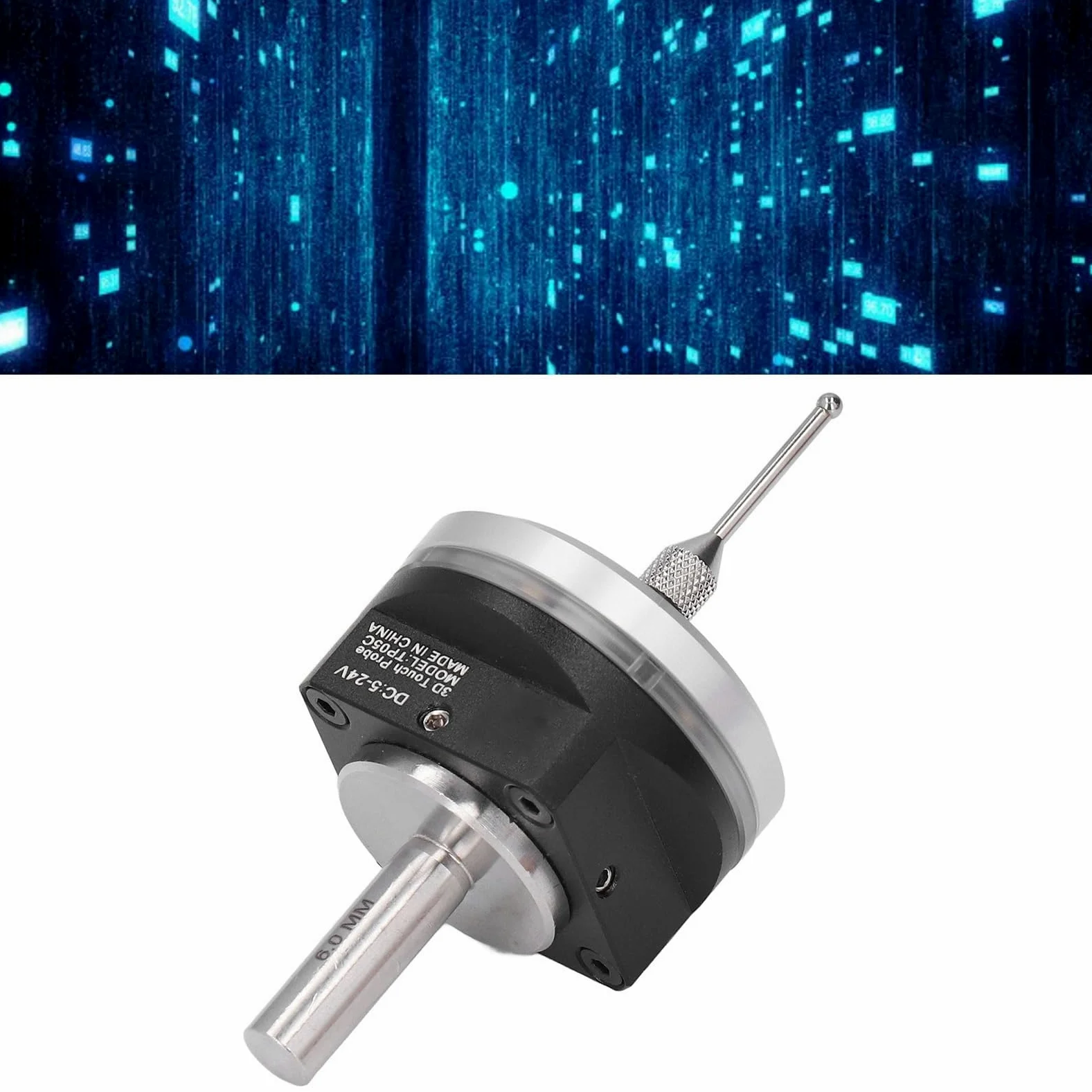 Cnc 3D Edge Finder kantentaster 3D Touch Probe Finder, Alta Precisin Edge Locator Bola De Acero De Tungsteno Para Cnc Equipo Dc 5~24V kantentaster cnc Fraiseuses à lamelles