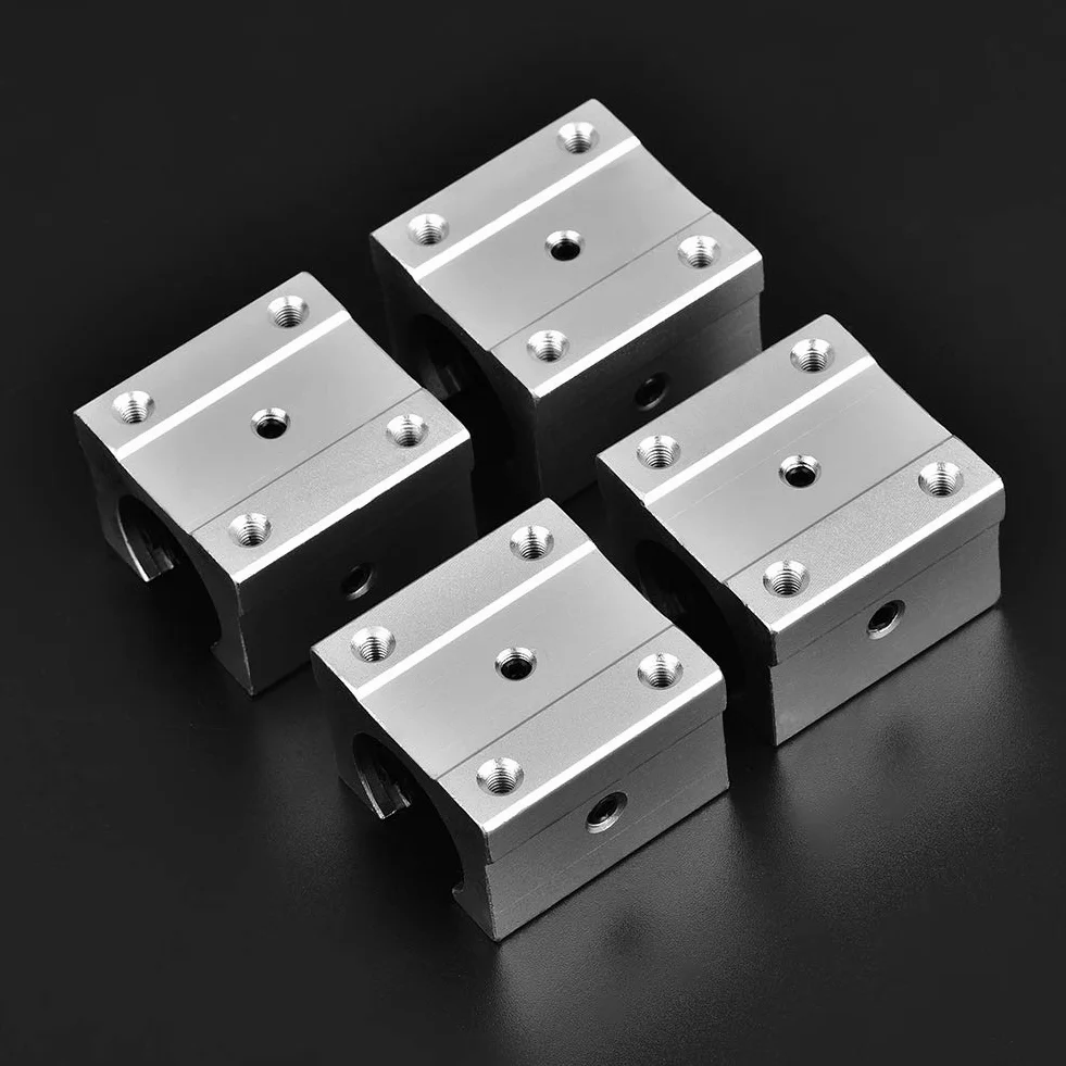 Dioche SBR16UU 16mm Bloque Deslizamiento Lineal Aluminio CNC