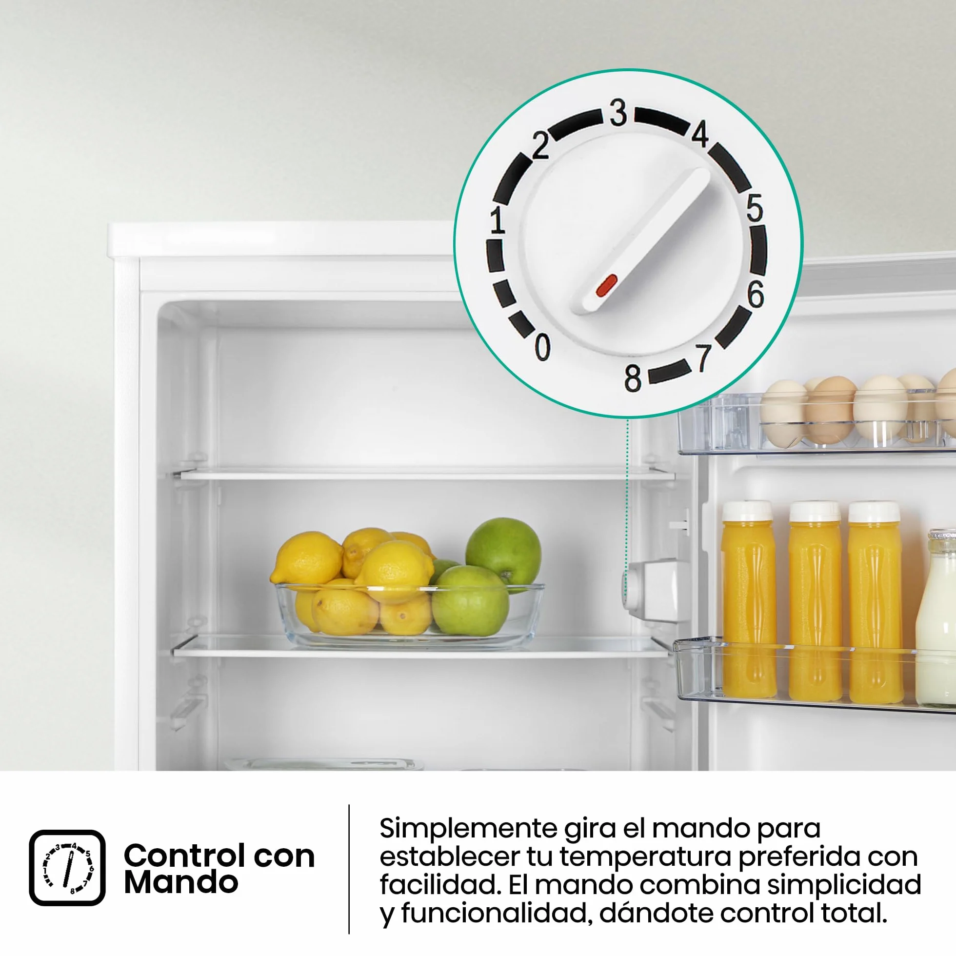 Hisense Frigorífico 1 Puerta Libre Instalación 133L Clase E 84.5x56cm Blanco