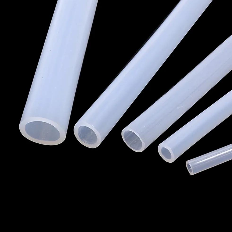 Tubo de goma hueco de cabeza redonda duradero - Tubo blando de silicona de alta presión de 1 metro for uso automotriz(44x50mm)