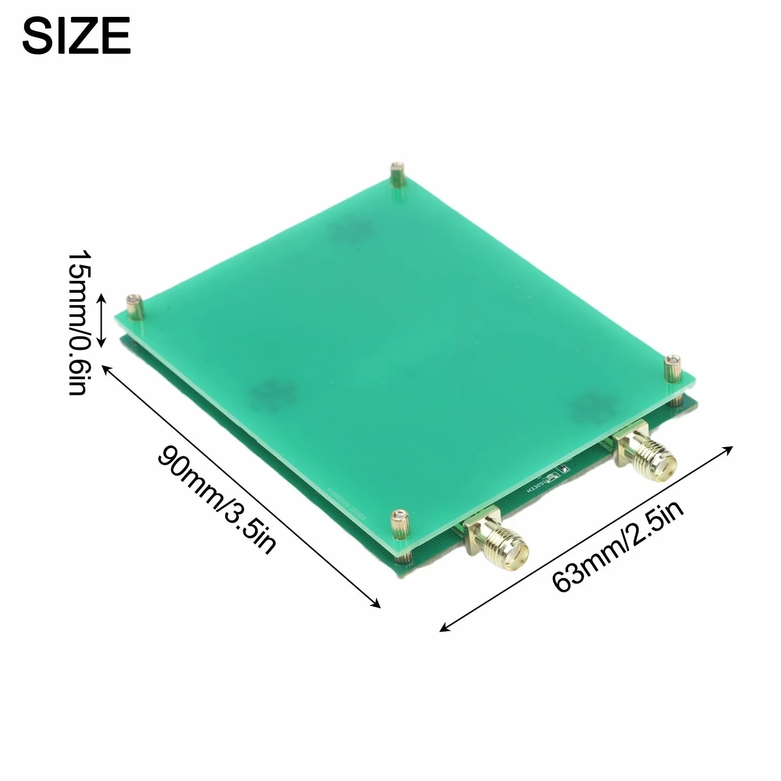 Pantalla táctil de poco ruido de la fuente del generador 23.5-6000MHz MAX2870 RF de la señal para la prueba de laboratorio