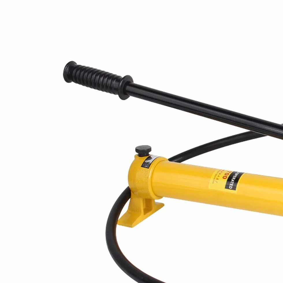 CP-700 Bomba de mano hidráulica, bomba hidráulica manual de 700 bar para cilindro hidráulico 4T/10T