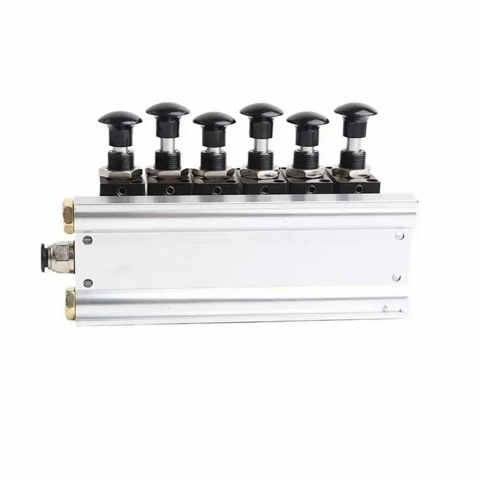 4R210-08 2F-10F Válvula Manual de 2 vías y 5 Posiciones Interruptor neumático de Empuje y tracción de válvula direccional Colector de válvulas Combinado(4 in 4 out)