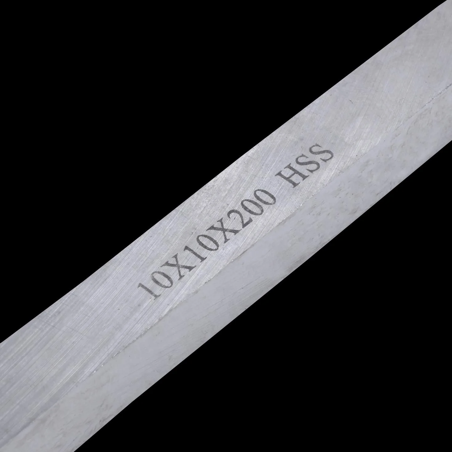 10mm x 10mm x 200mm Barrena herramienta HSS de torno de fresado despedido torneado Gris