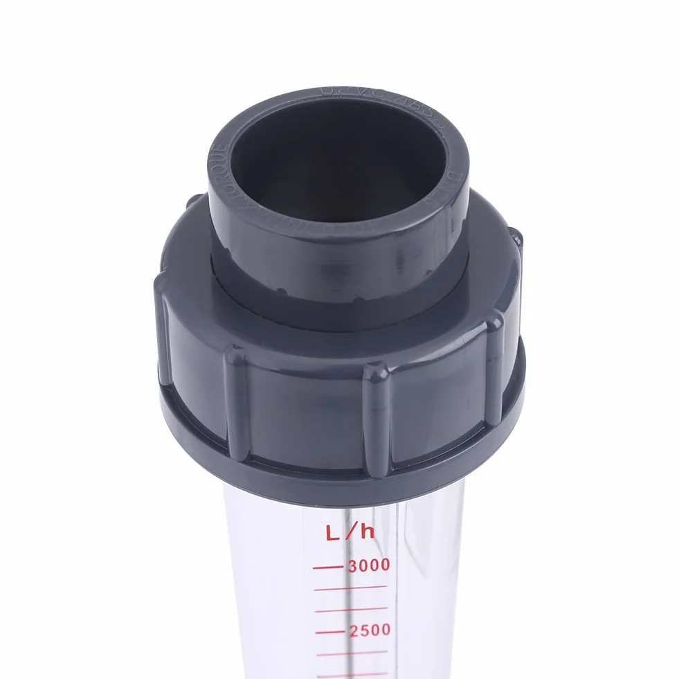 LZS-25 Medidor de caudal rotámetro agua DN25 1" 300-3000L/H ≤0.6Mpa