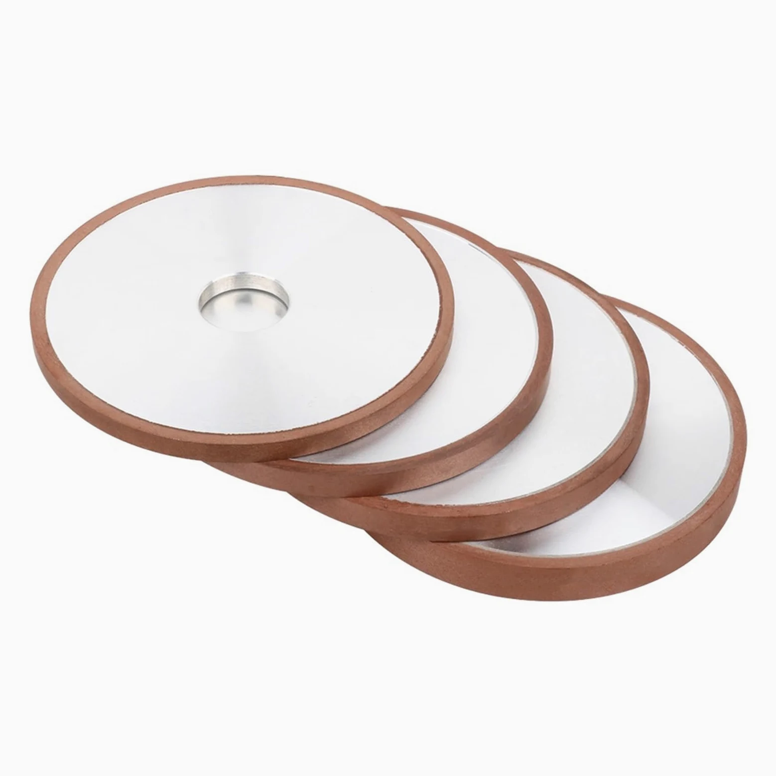 Muela de diamante de 150 mm - Disco de pulido plano con resina de 6-25 mm de espesor, for rectificado de precisión y desbaste.(150Grit 150x12mm)