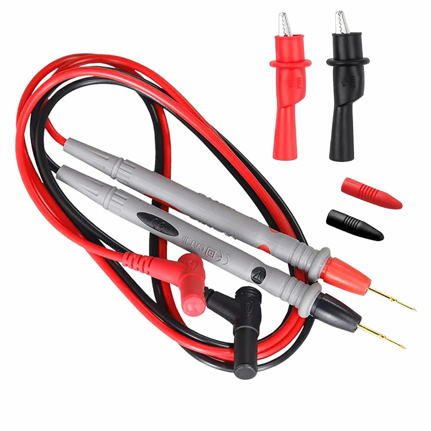 Cable de Prueba Multímetro, Sondas 1000V 20A Digital
