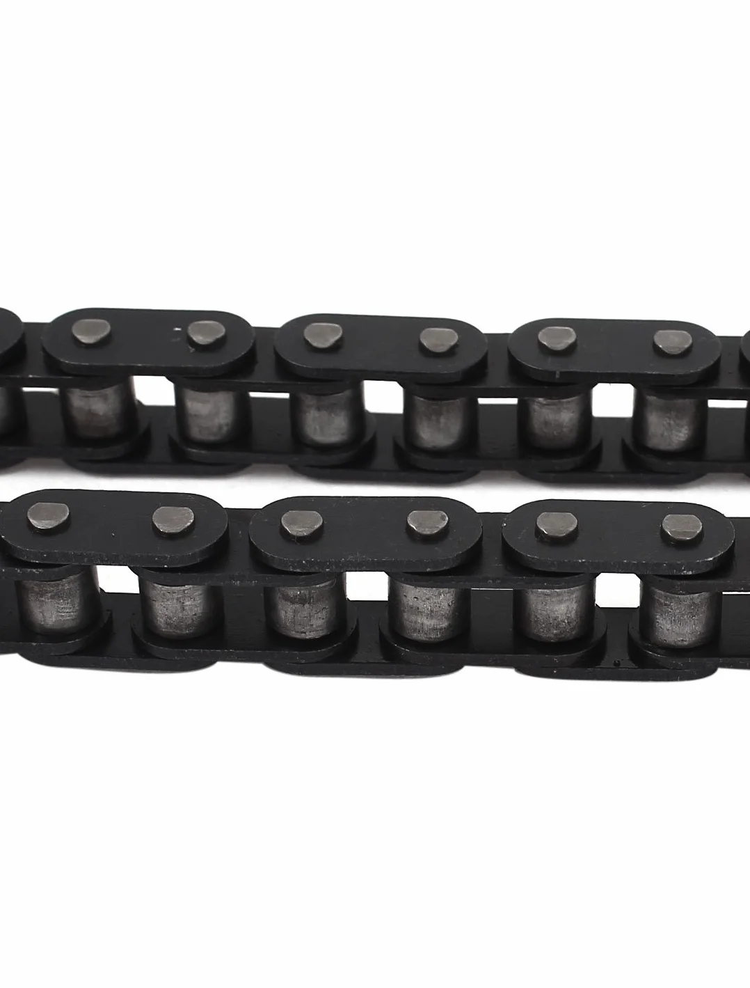 sourcing map Cadena de rodillos 06B 5ft 150cm 3/8" Paso 160 Enlaces remachada Industrial