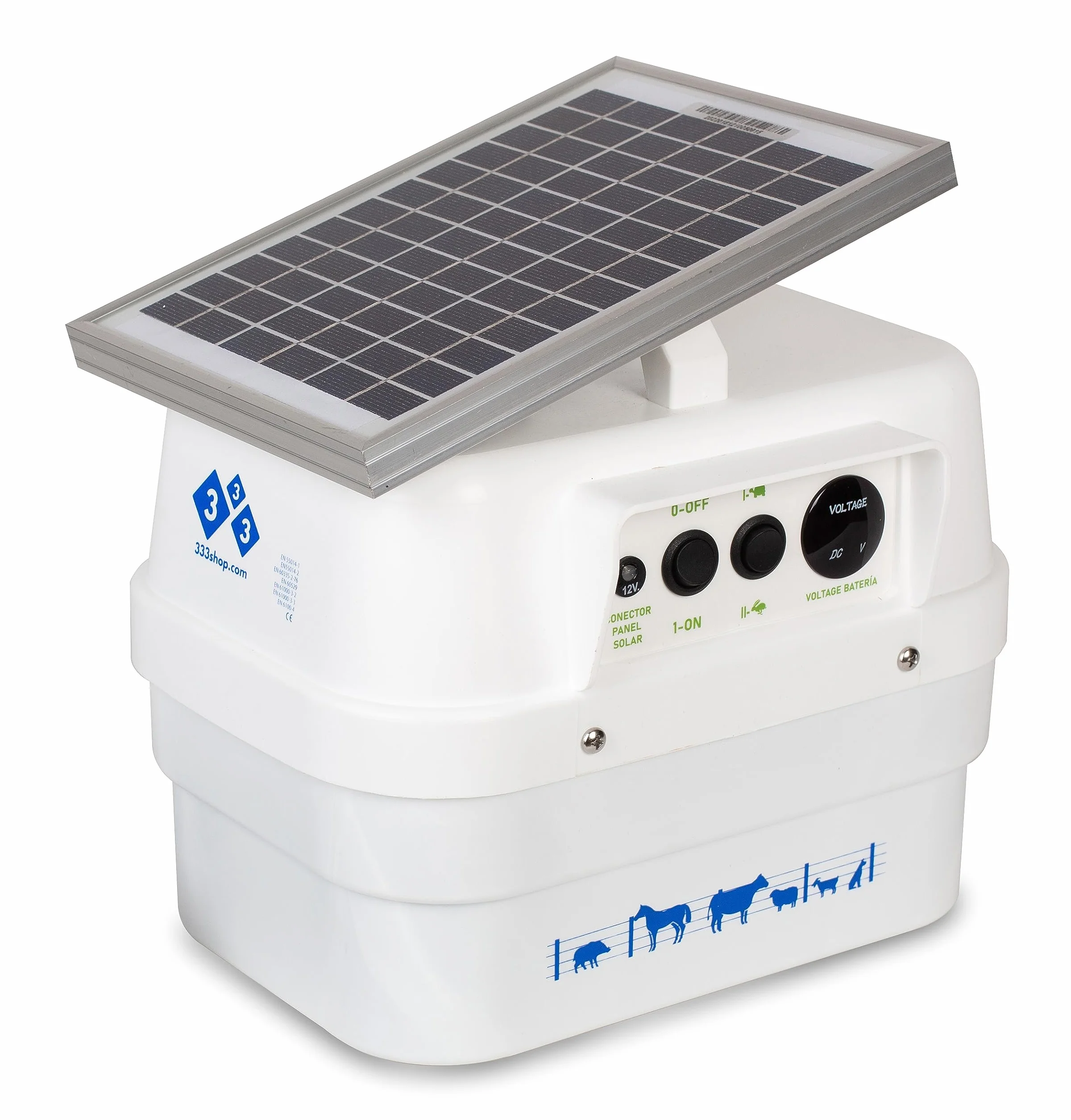Pastor eléctrico Solar 333 M26S equino bovino porcino mascotas
