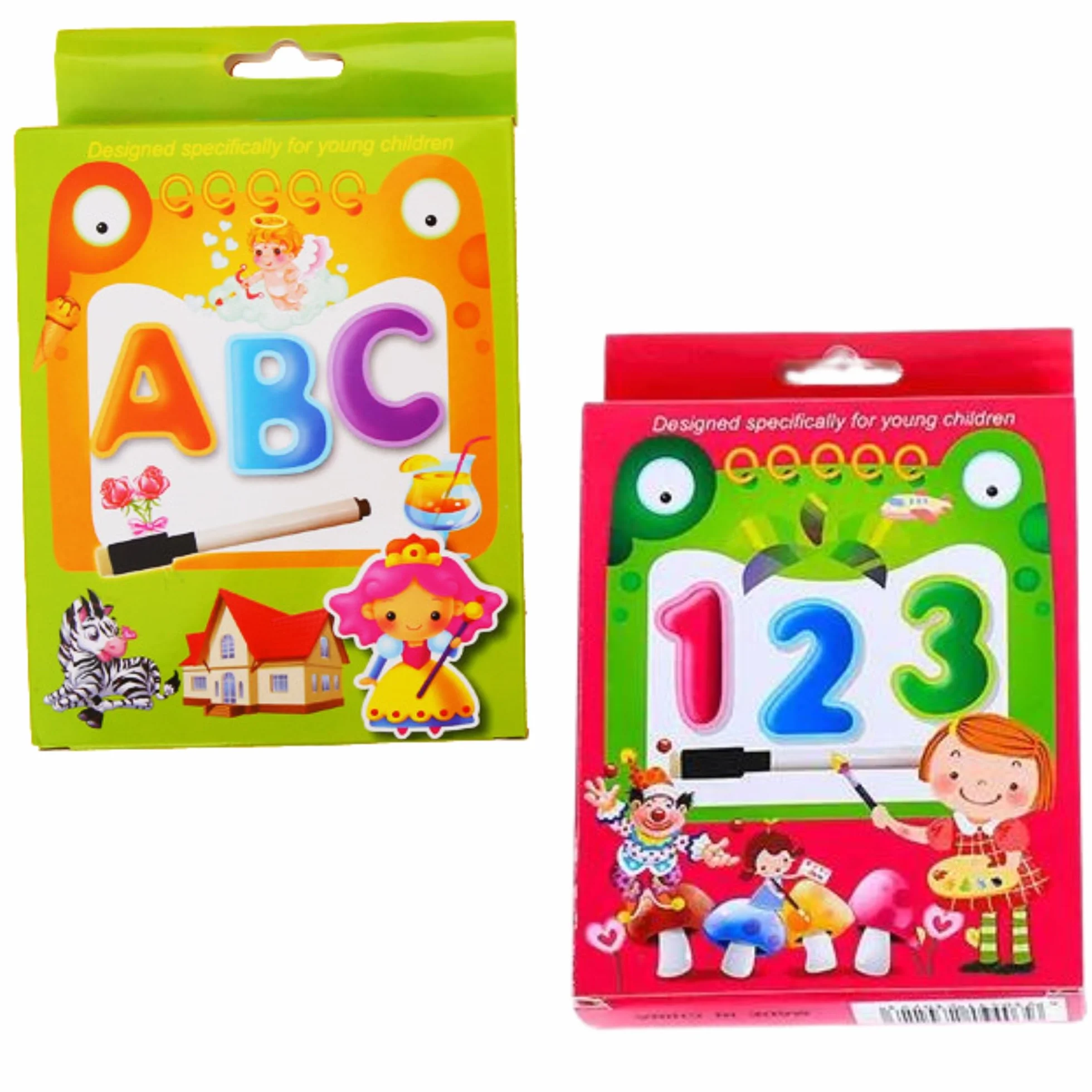 Tarjetas Educativas Montessori para Aprender a Leer, Escribir, Números, Sumar y Restar, Incluye Rotulador con Borrador, Educación Infantil 4+