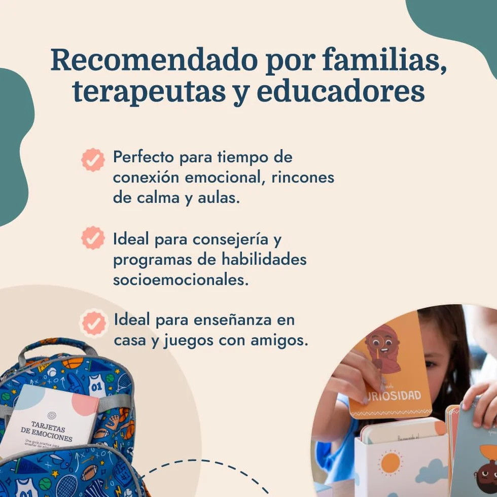 Samma Sati Tarjetas de Emociones Montessori Juego Educativo Flashcards para Niños 2 Años Pictogramas Español