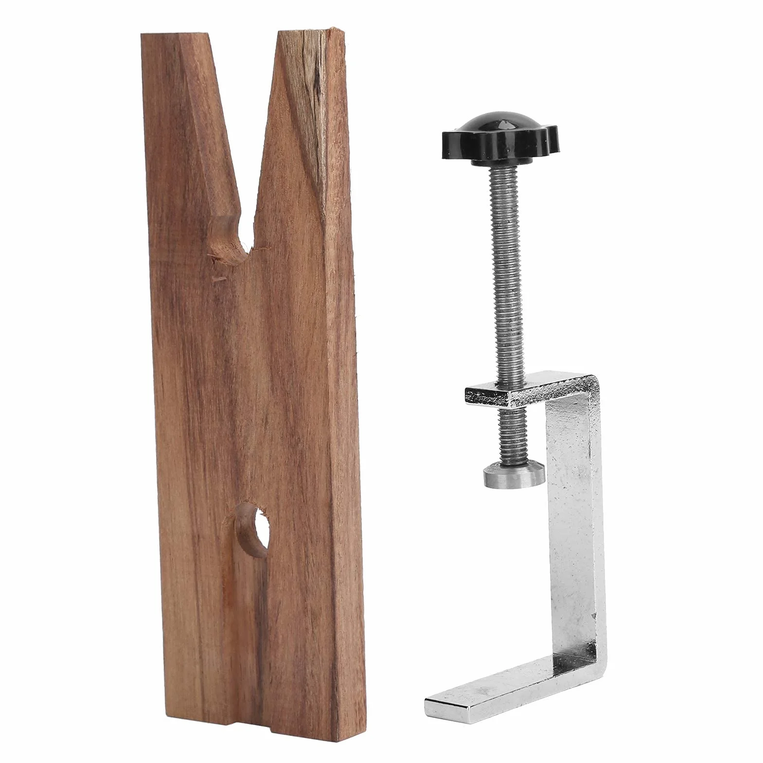 Joyeros Workbench de Madera con Abrazadera en Forma de C y Ranura en V para Fabricación de Joyería