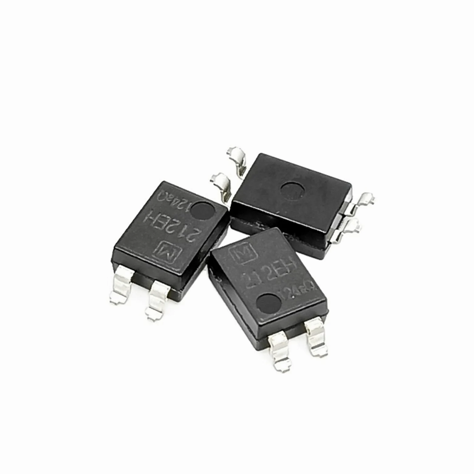 Piezas electrónicas Aislador de relé de estado sólido optoacoplador de 3 piezas AQY212EHAX 210 211 214 parche recto 4 Piezas de recambio (Size : AQY210EHAX)