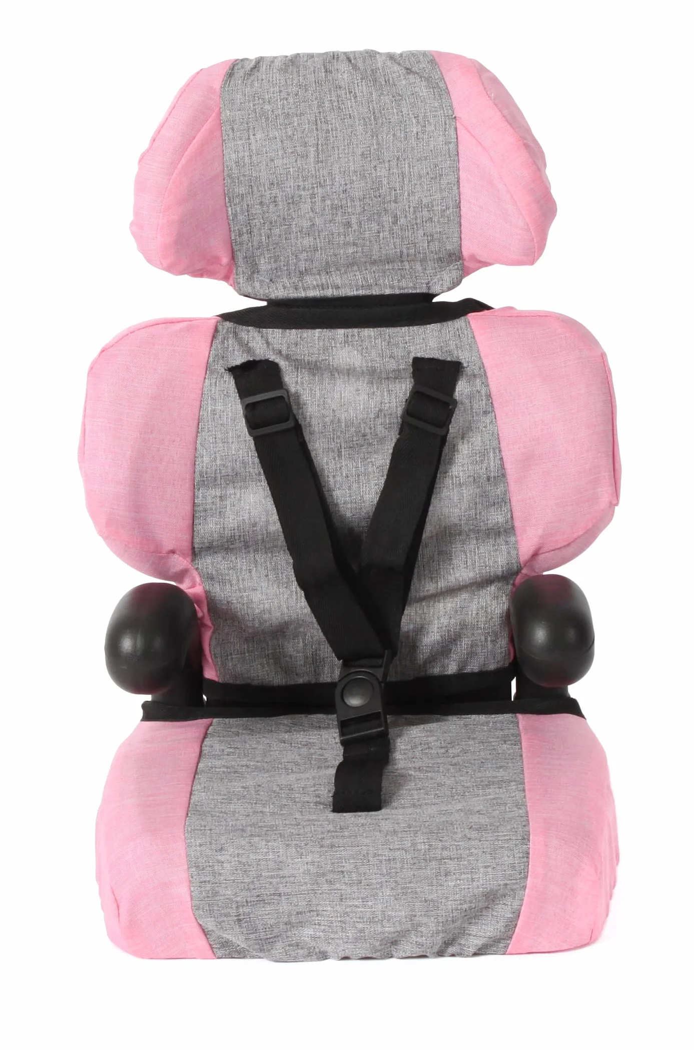Bayer Chic 2000 Asiento de Coche para muñecas Gris y Rosa