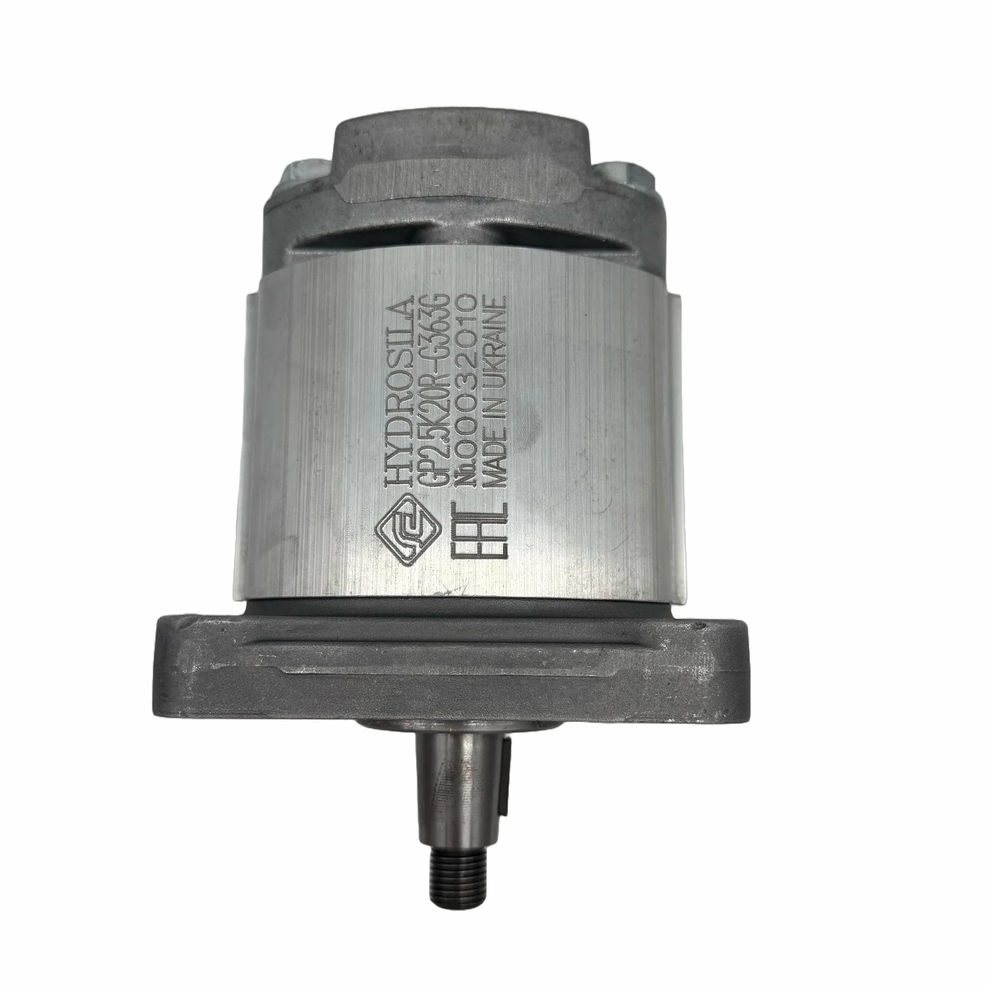 Bomba Hidráulica 30 L/min, Eje Cónico 1:8, Puertos GAS, Brida Europea, Montaje Europeo marca Hydrosila. Bomba para Tractor, Bomba para Prensa Hidráulica y Grupo Hidráulico