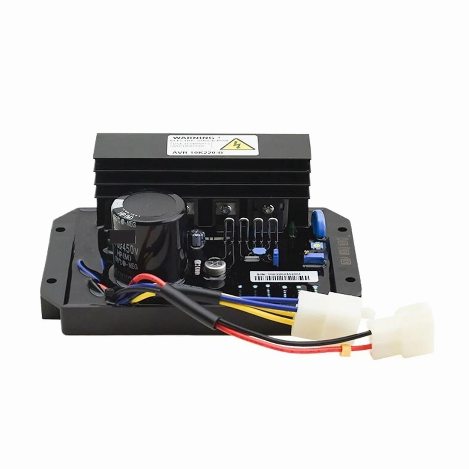 1 Unidad .10K220-B, regulador de Voltaje automático monofásico AVR for generador diésel.
