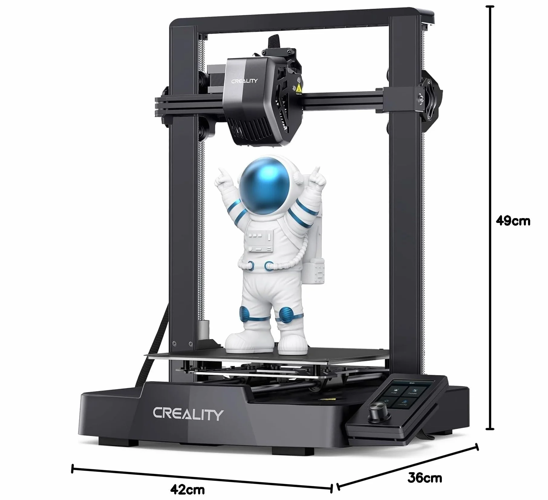 Creality Ender-3 V3 SE Impresora 3D Velocidad de Impresión 250mm/s Más Rápida, Impresora 3D con CR Touch y Nivelación Automática Montaje Rápido 220x220x250mm Compatible con PLA/TPU/PETG