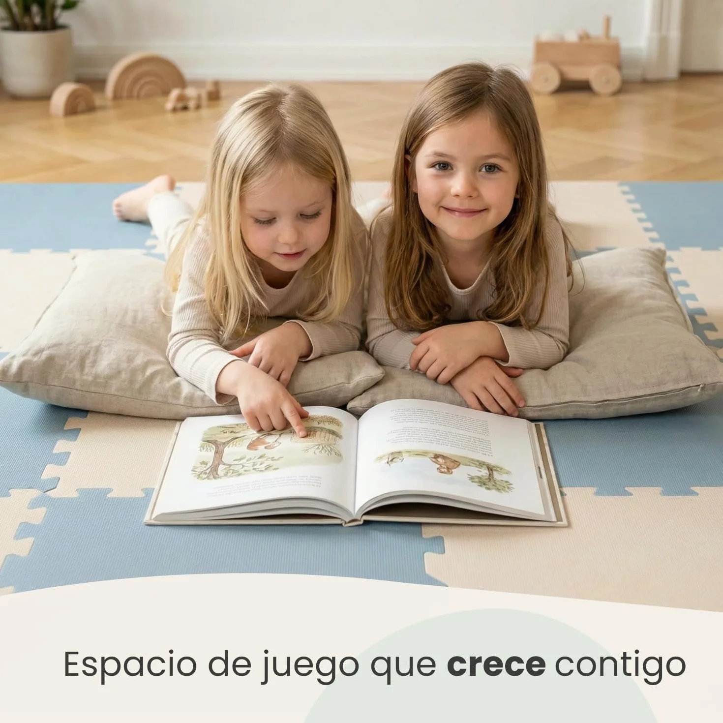 LittleTom Alfombra Puzzle para Niños 30x30 cm Espuma EVA Antideslizante Certificada TÜV
