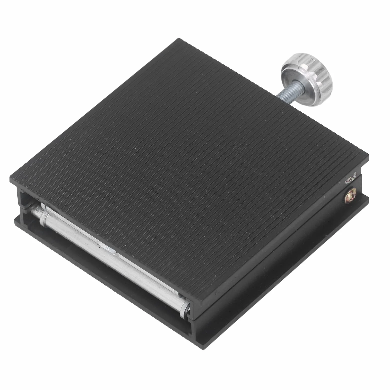 Ejoyous Scherenheber, Plataforma de Elevación de Laboratorio Mesa de Laboratorio Mecanismo de Elevación Ajuste Manual de 26-90mm Capacidad Máxima de Carga 30kg Aleaci (BLACK)