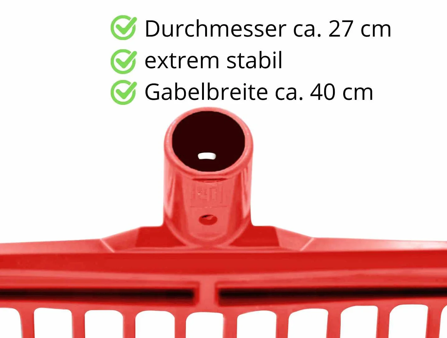 Bolle Tenedor extra ligero irrompible flexible Rojo Horca Mist