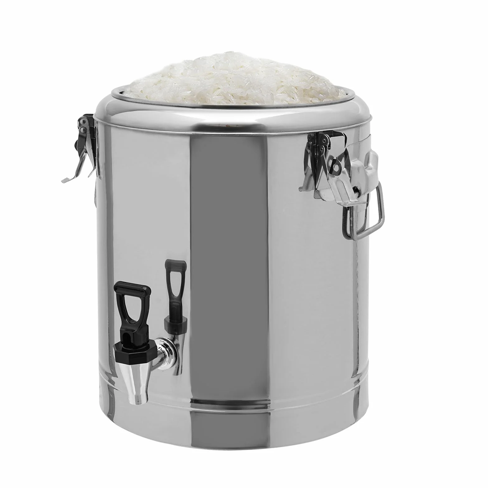 Cubo aislado de acero inoxidable 20L para camping, catering y picnic
