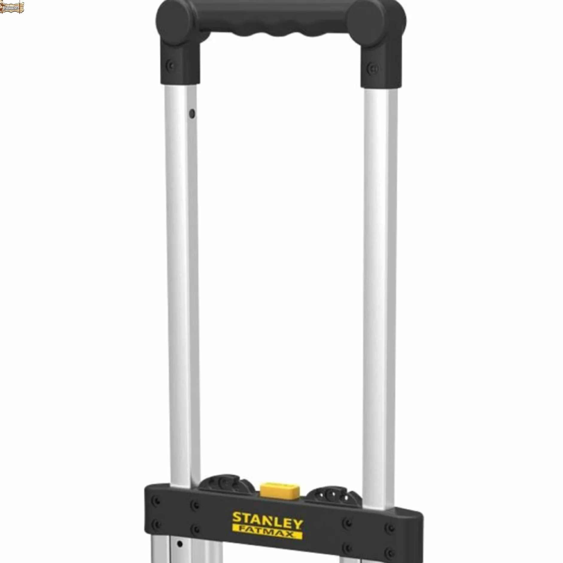 BricoLoco Carretilla Plegable de Aluminio Profesional, de Mano de Carga. hasta 70 kgs. Almacén, mudanza. Ligera y Robusta. Asa Regulable. Diseño Compacto.