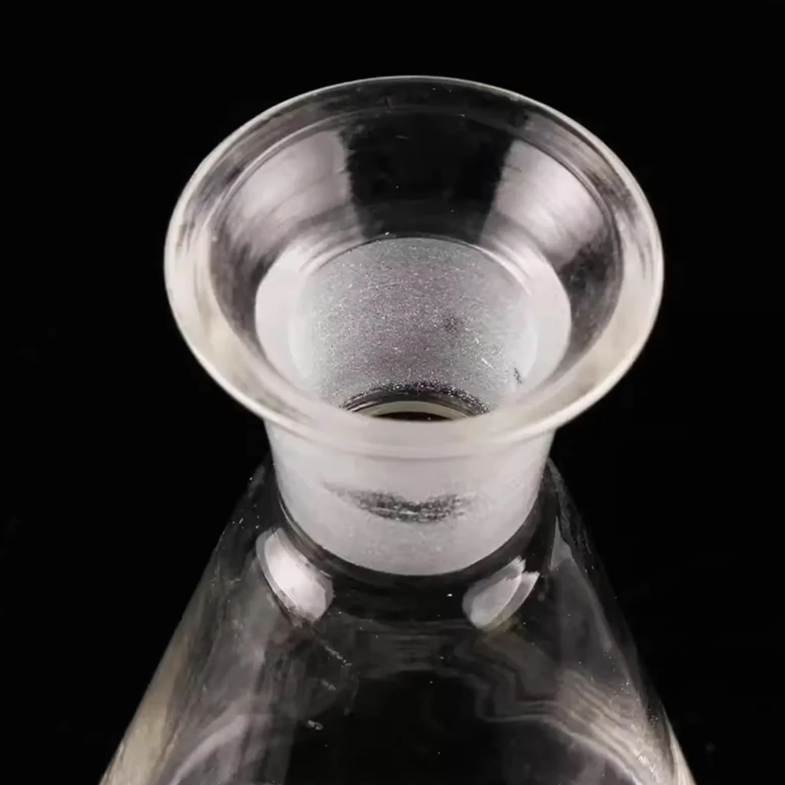 Matraz cónico de vidrio de 50-500ml, 1000ml, 2000ml con tapa, matraz Erlenmeyer de vidrio for laboratorio, matraz triangular, vidrio Boro 3,3(2000ml)
