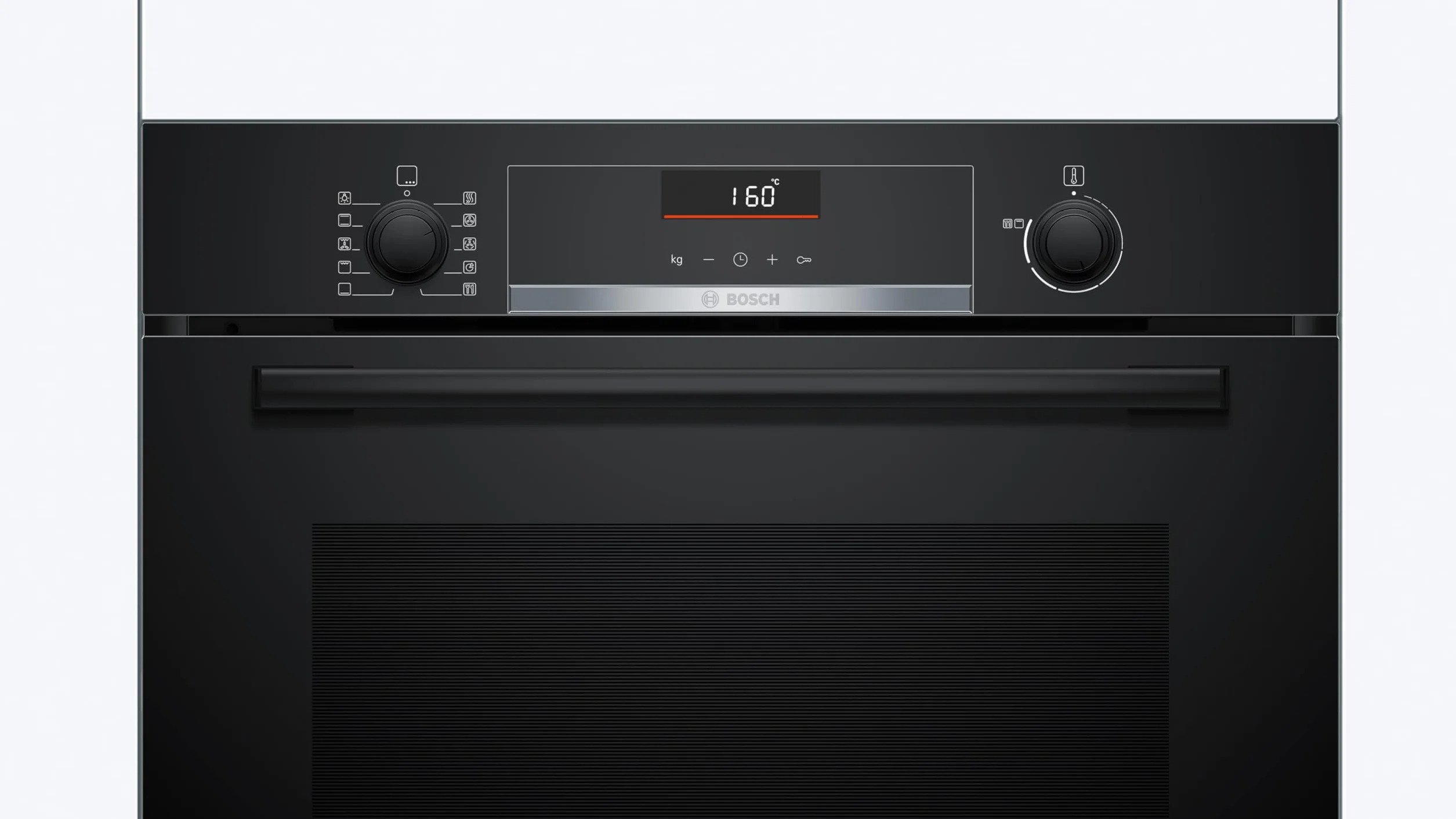 Bosch Horno Multifunción Serie 6 60 cm Asistente de limpieza con agua Negro HBG536EB3