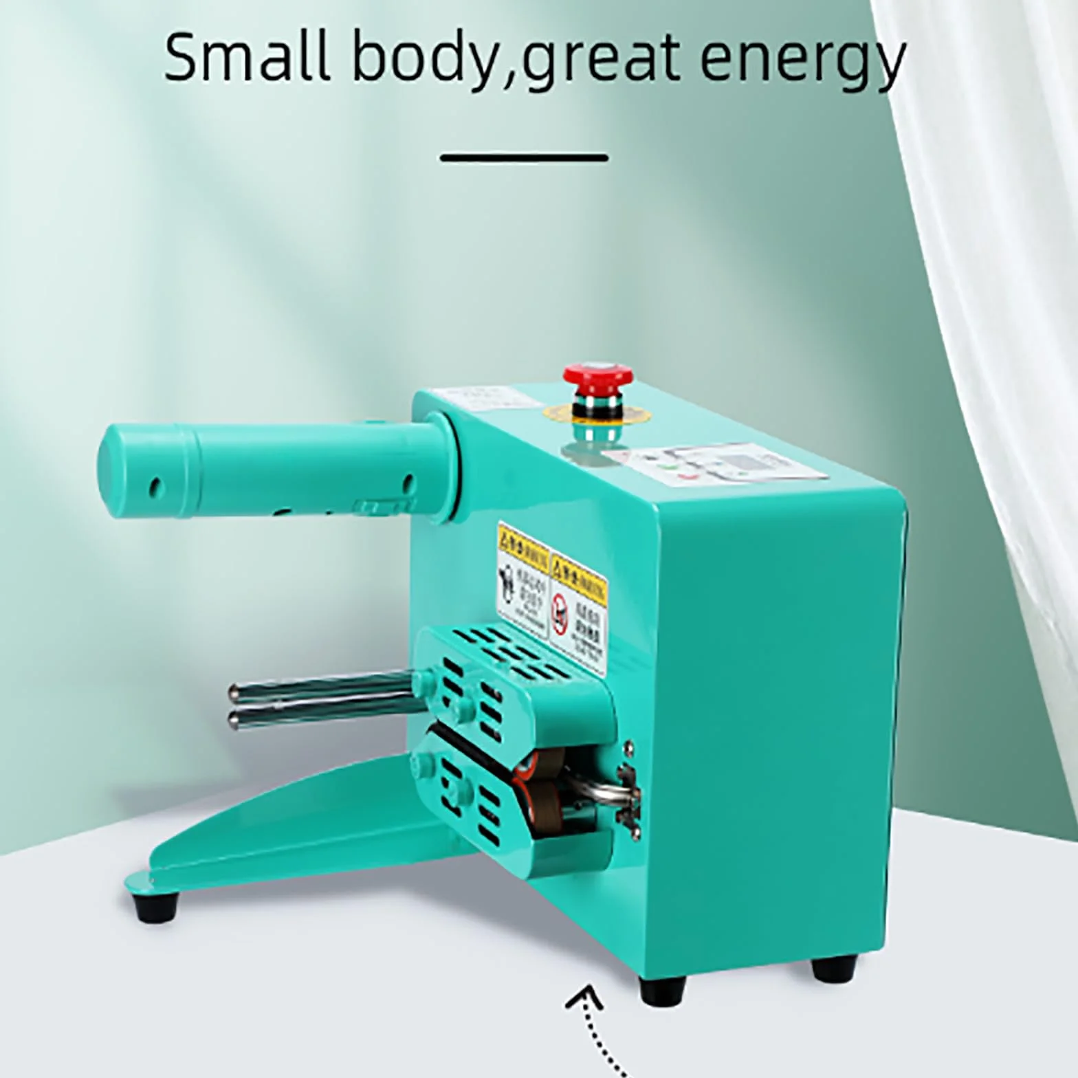 Máquina De Almohada De Aire Profesional, Máquina De Embalaje Inflable Con Pantalla LCD, Velocidad De Sellado De 16 M/min, Temperatura Y Velocidad Ajustables, Precalentamiento Rápido, Para Oficina