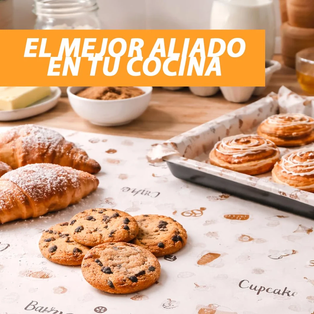 Bobina Papel Panadería Dibujo Impreso 31 cm 4 kg