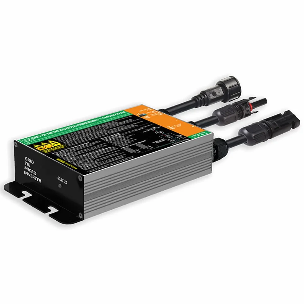 Y&H - Microinversor de red MPPT de 700 W, de 18 V-50 V CC a 220 V CA, para paneles solares fotovoltaicos de 36 V